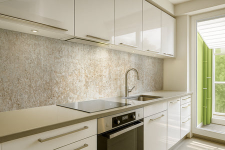 Küchenrückwand Betonoptik