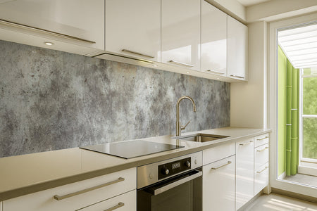 Küchenrückwand Betonoptik