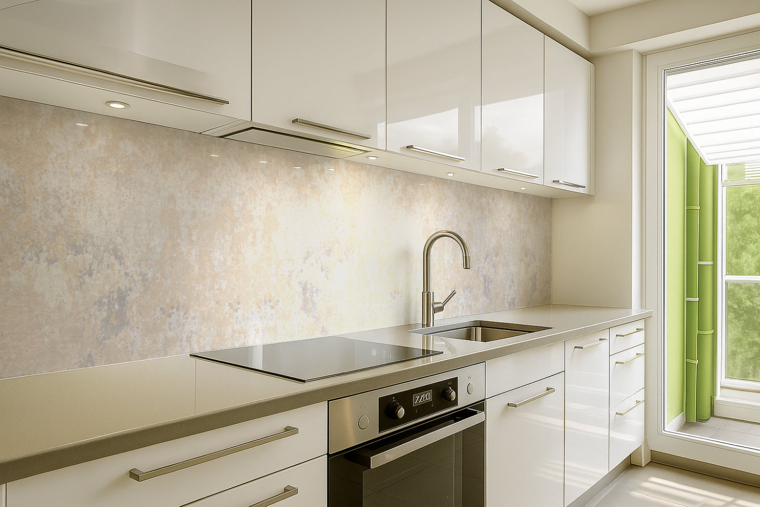 Küchenrückwand Betonoptik