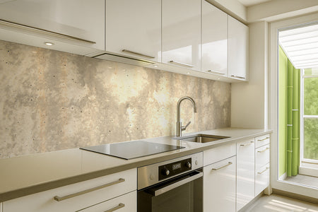 Küchenrückwand Betonoptik