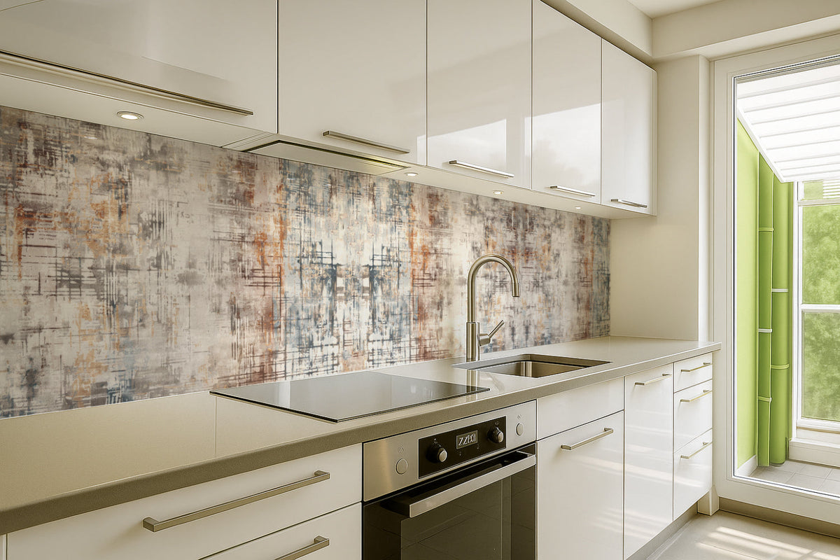 Küchenrückwand Betonoptik