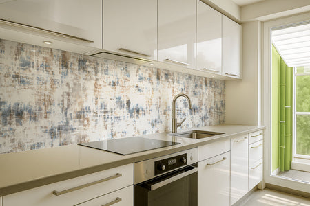 Küchenrückwand Betonoptik