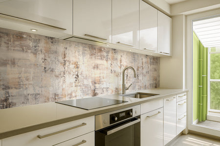 Küchenrückwand Betonoptik