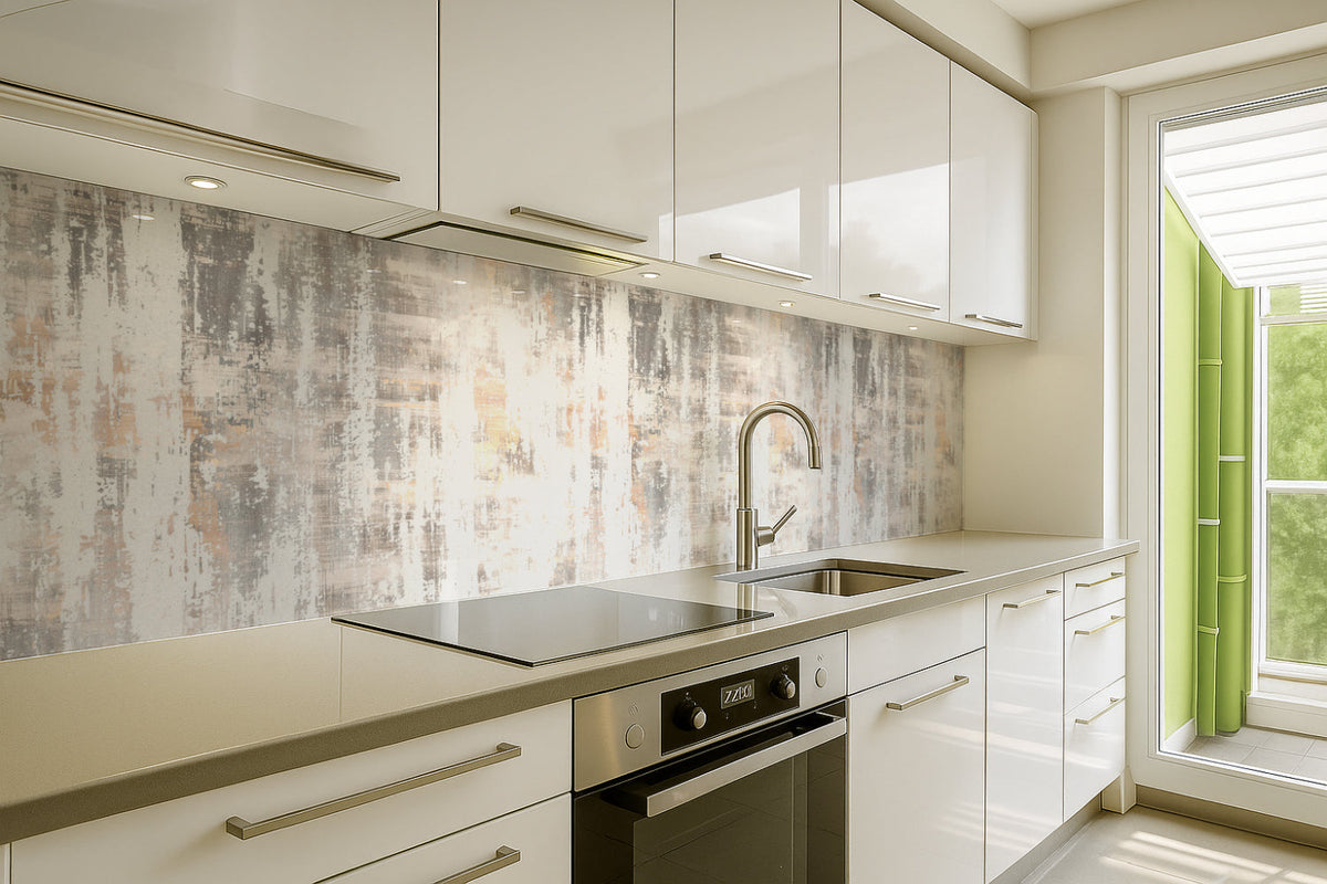 Küchenrückwand Betonoptik