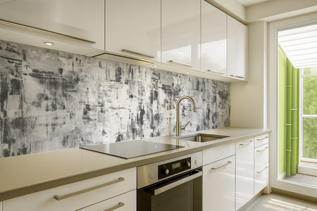 Küchenrückwand Betonoptik