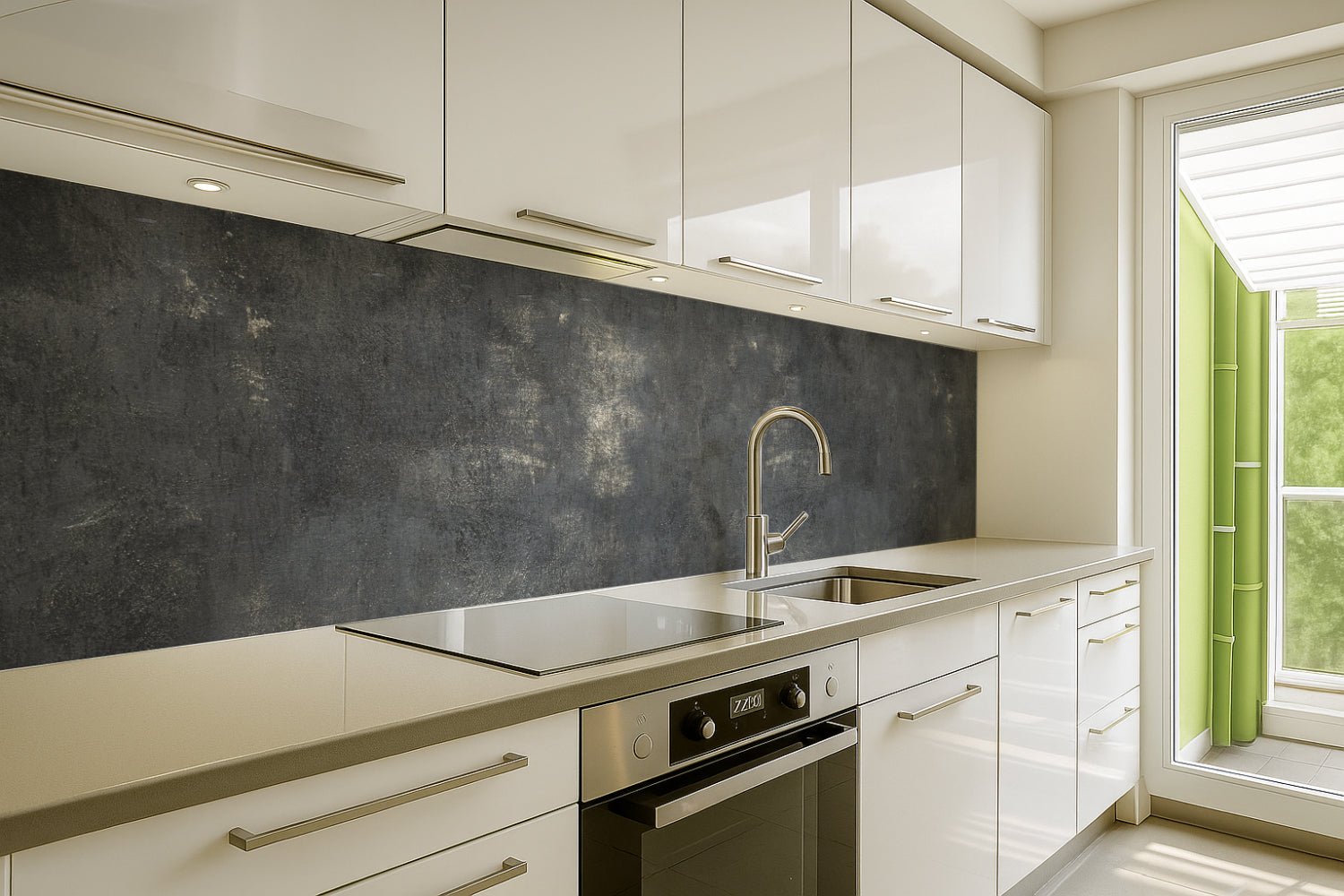 Küchenrückwand Betonoptik