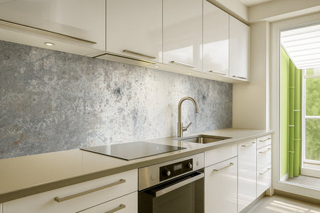 Küchenrückwand Betonoptik