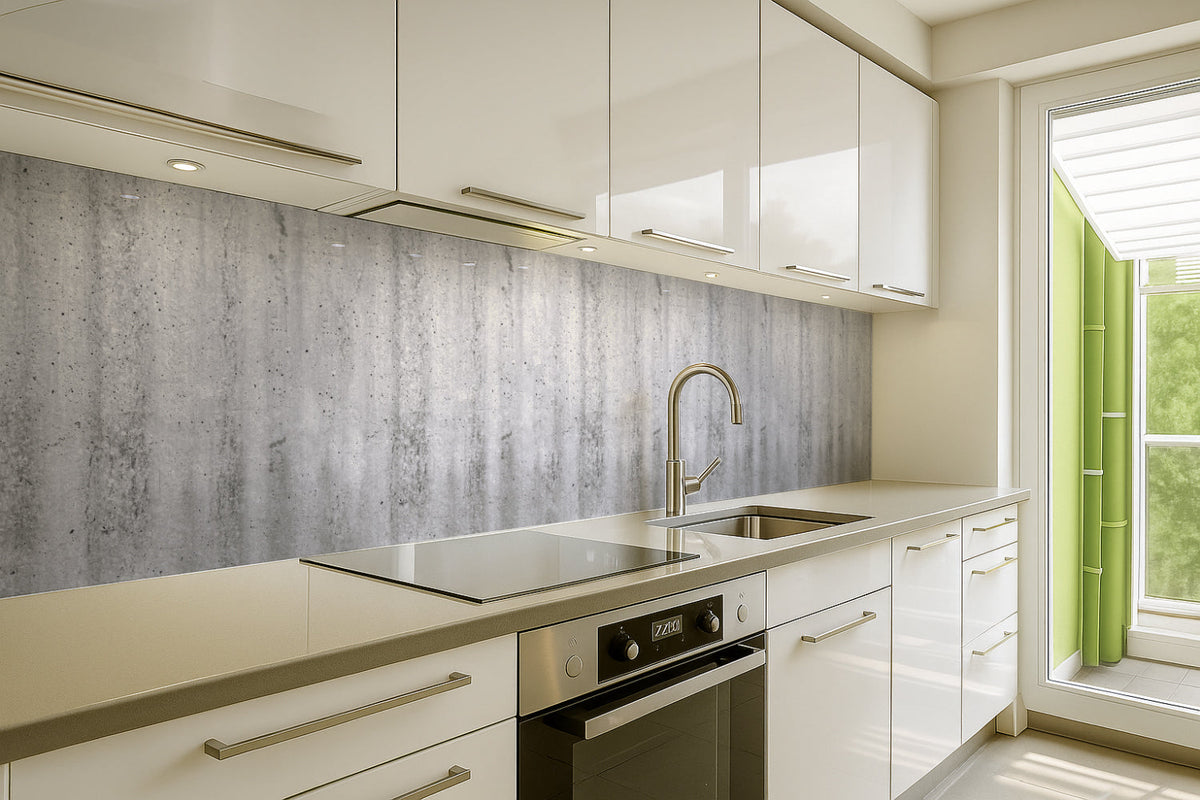 Küchenrückwand Betonoptik