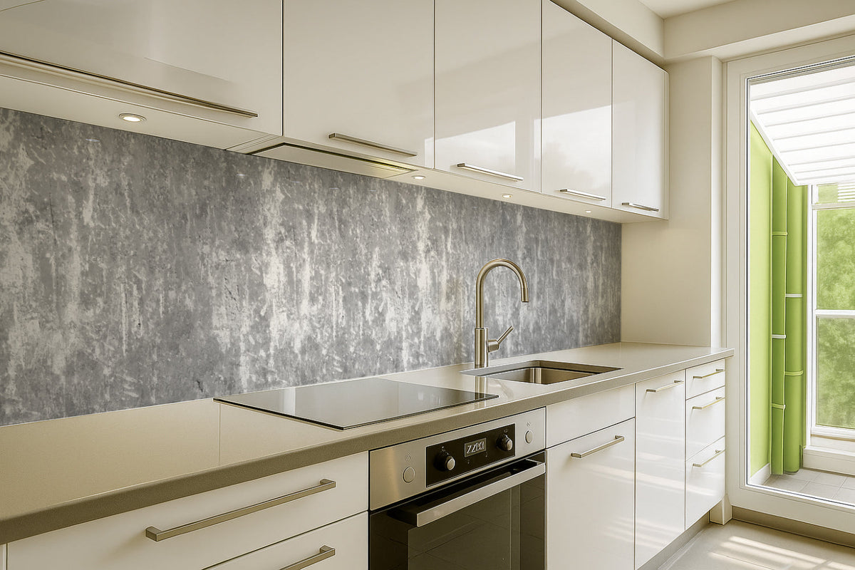 Küchenrückwand Betonoptik