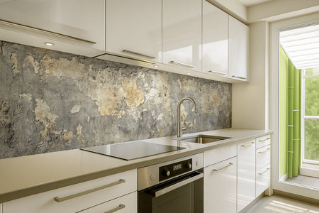 Küchenrückwand Betonoptik