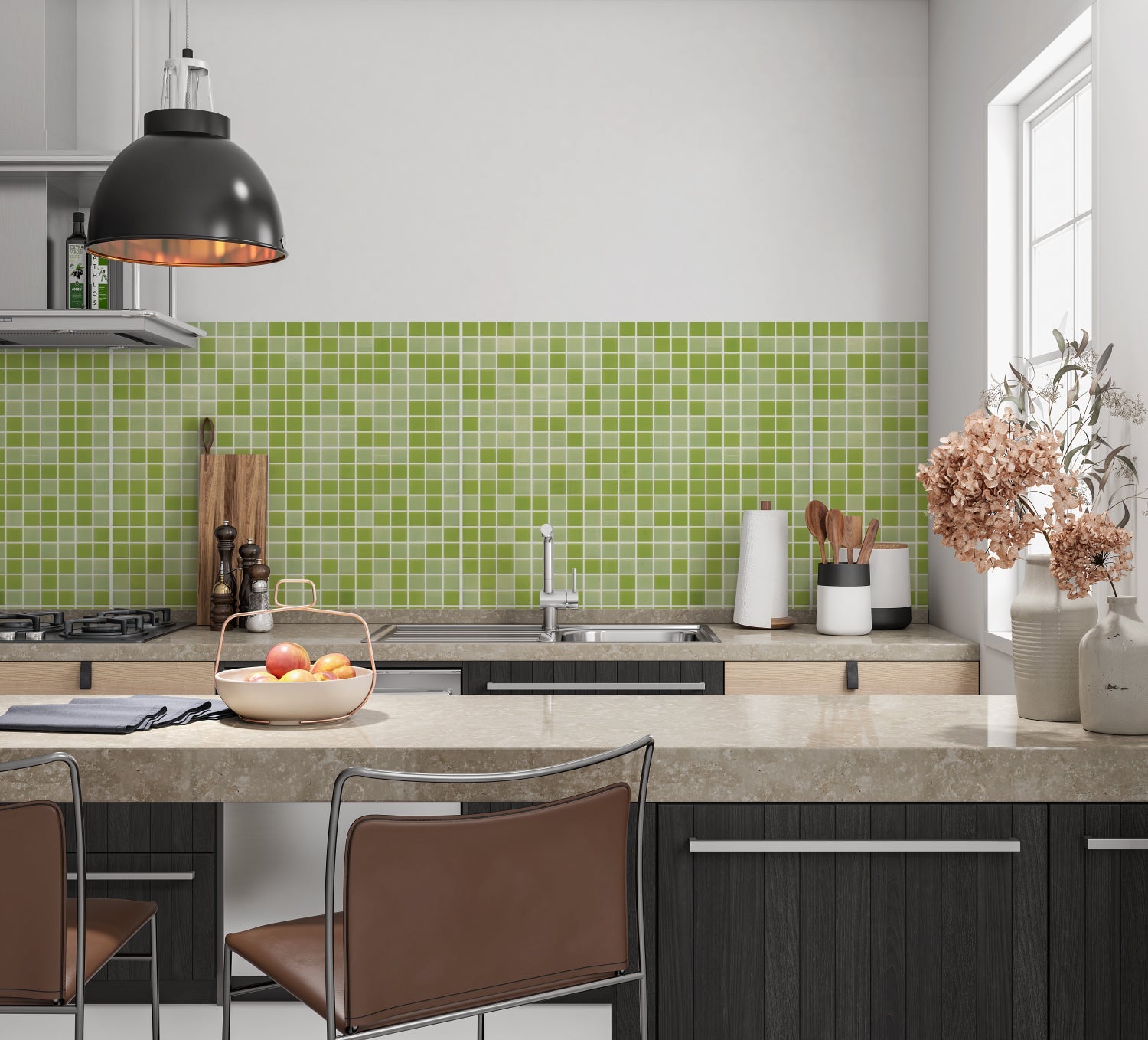 Küchenrückwand Fliesenoptik