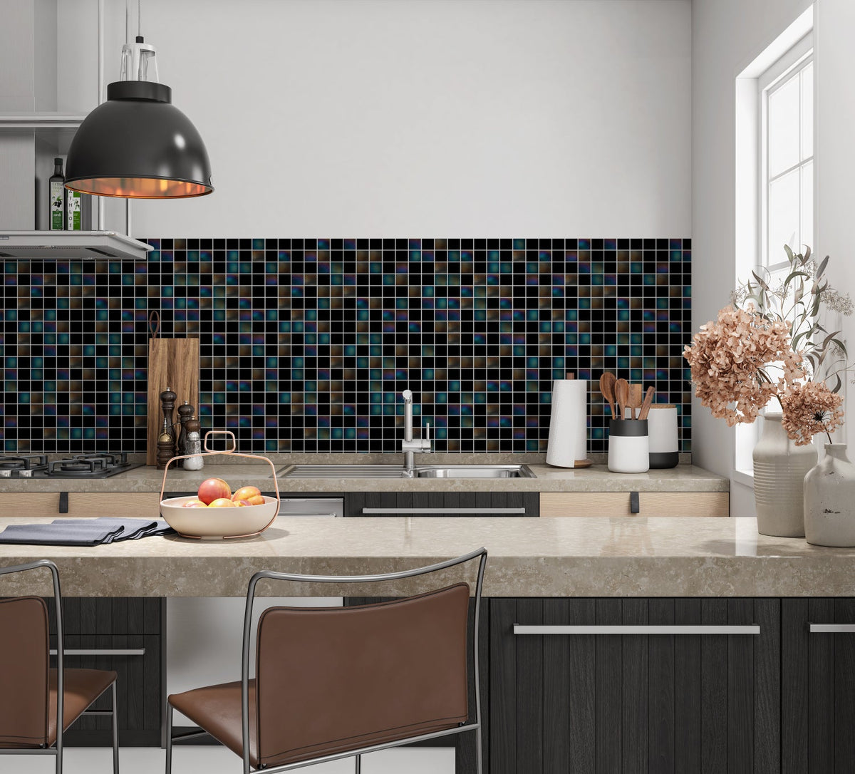 Küchenrückwand Fliesenoptik