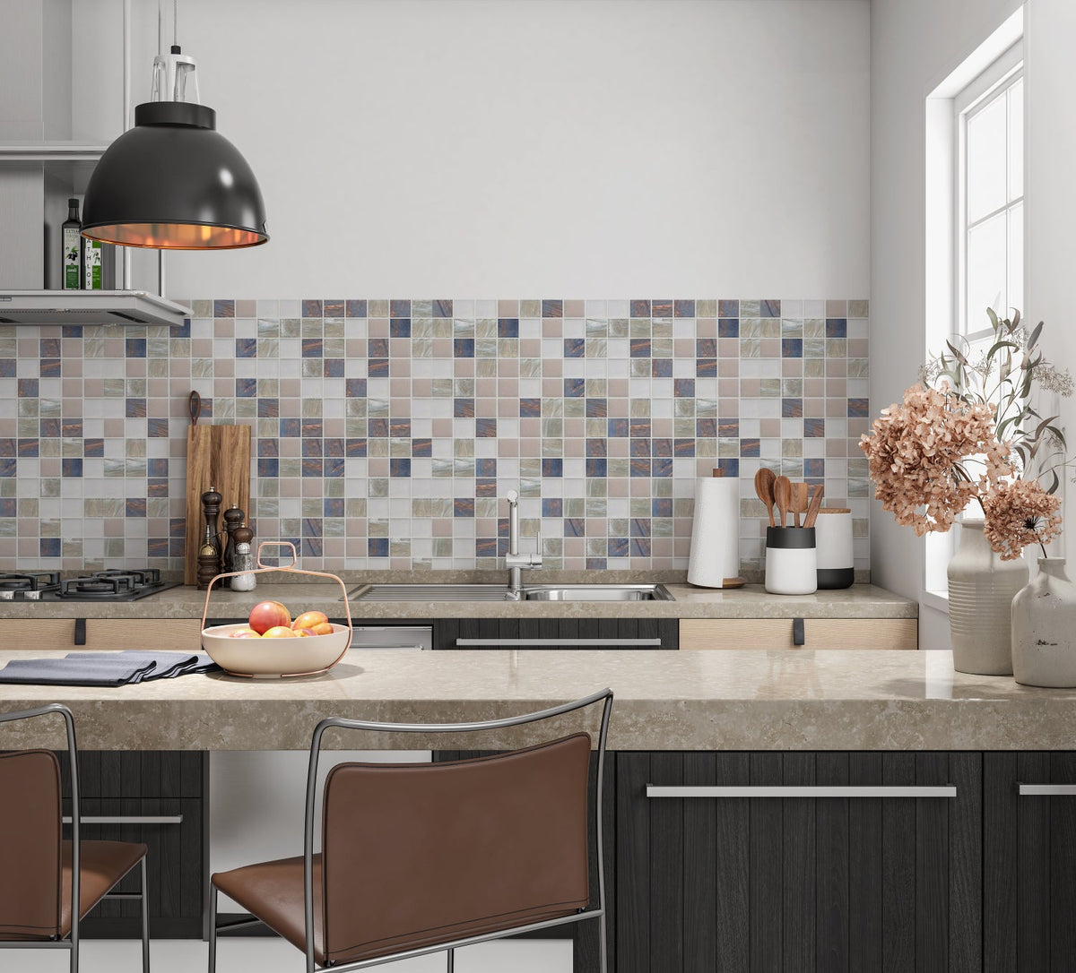 Küchenrückwand Fliesenoptik