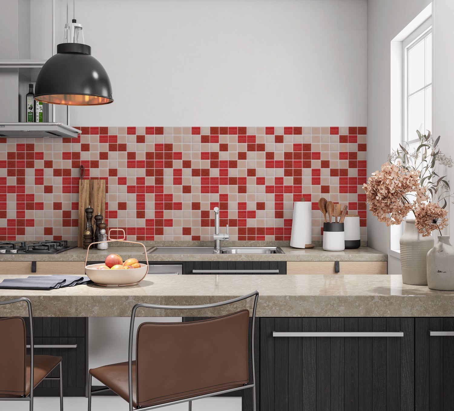 Küchenrückwand Fliesenoptik