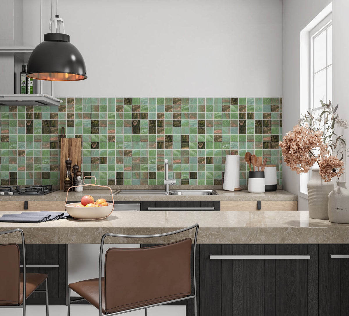 Küchenrückwand Fliesenoptik