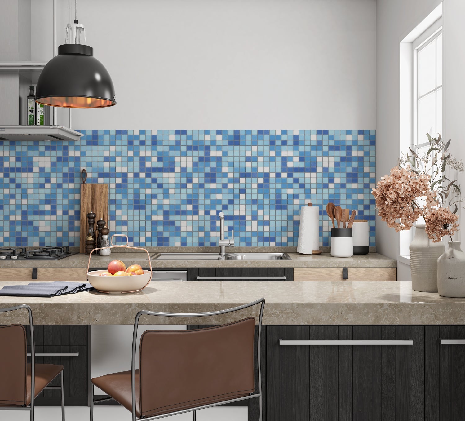 Küchenrückwand Fliesenoptik