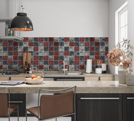 Küchenrückwand Fliesenoptik