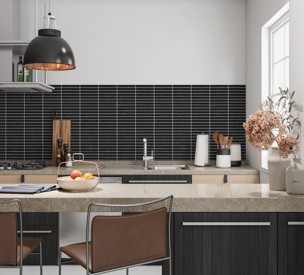 Küchenrückwand Fliesenoptik