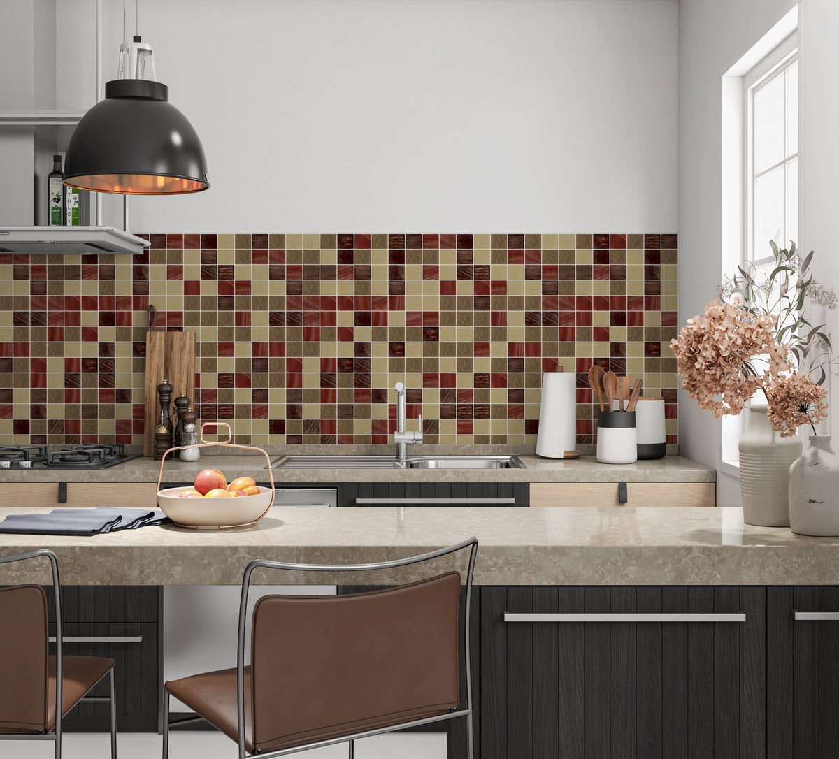 Küchenrückwand Fliesenoptik