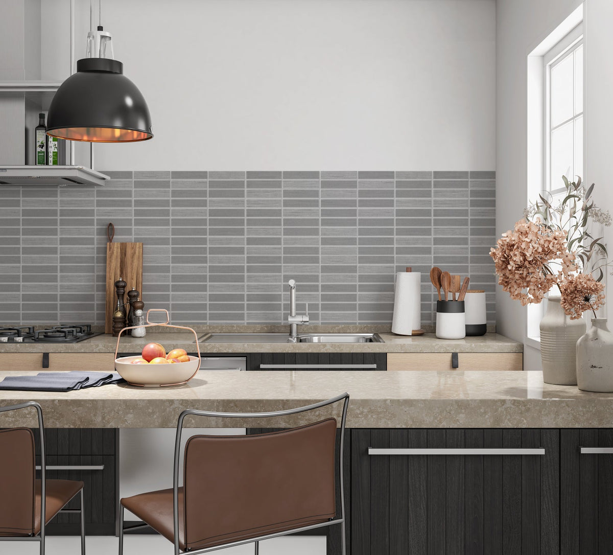 Küchenrückwand Fliesenoptik