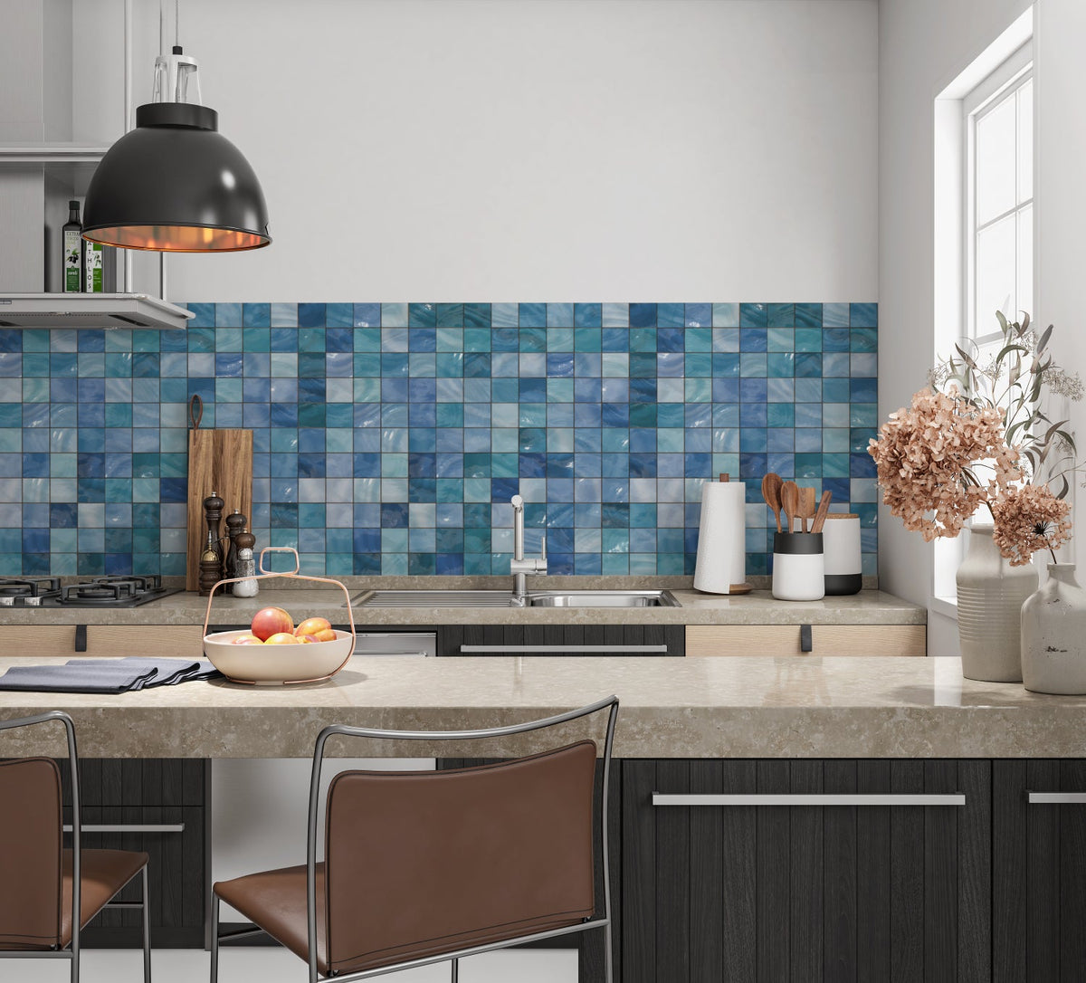 Küchenrückwand Fliesenoptik