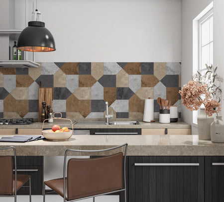 Küchenrückwand Fliesenoptik