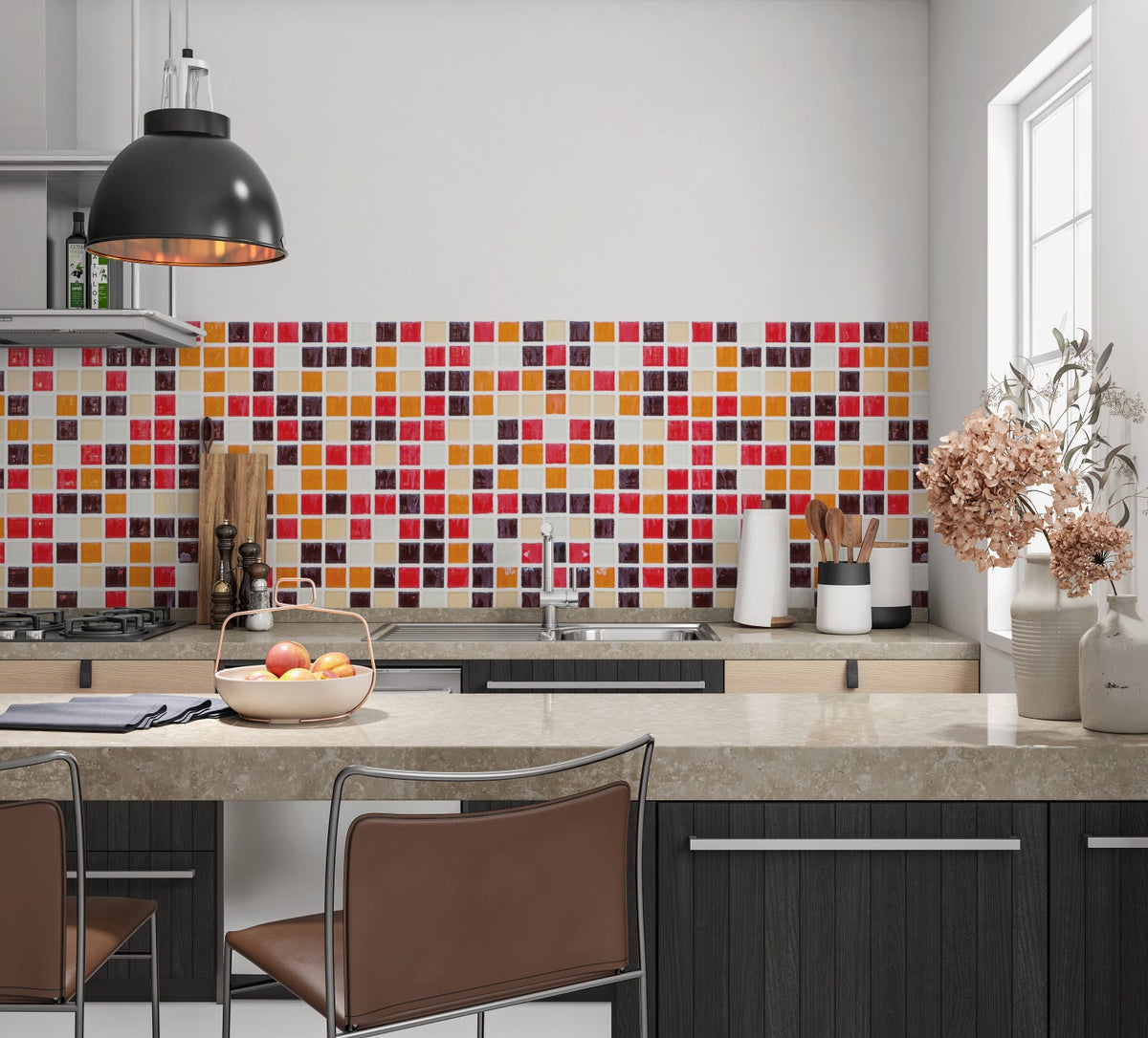 Küchenrückwand Fliesenoptik