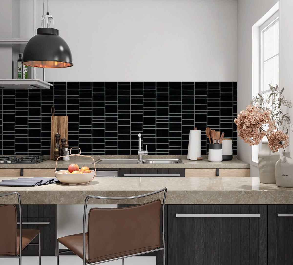 Küchenrückwand Fliesenoptik