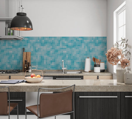 Spritzschutz Küche Fliesenoptik