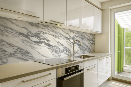 Küchenrückwand Marmoroptik