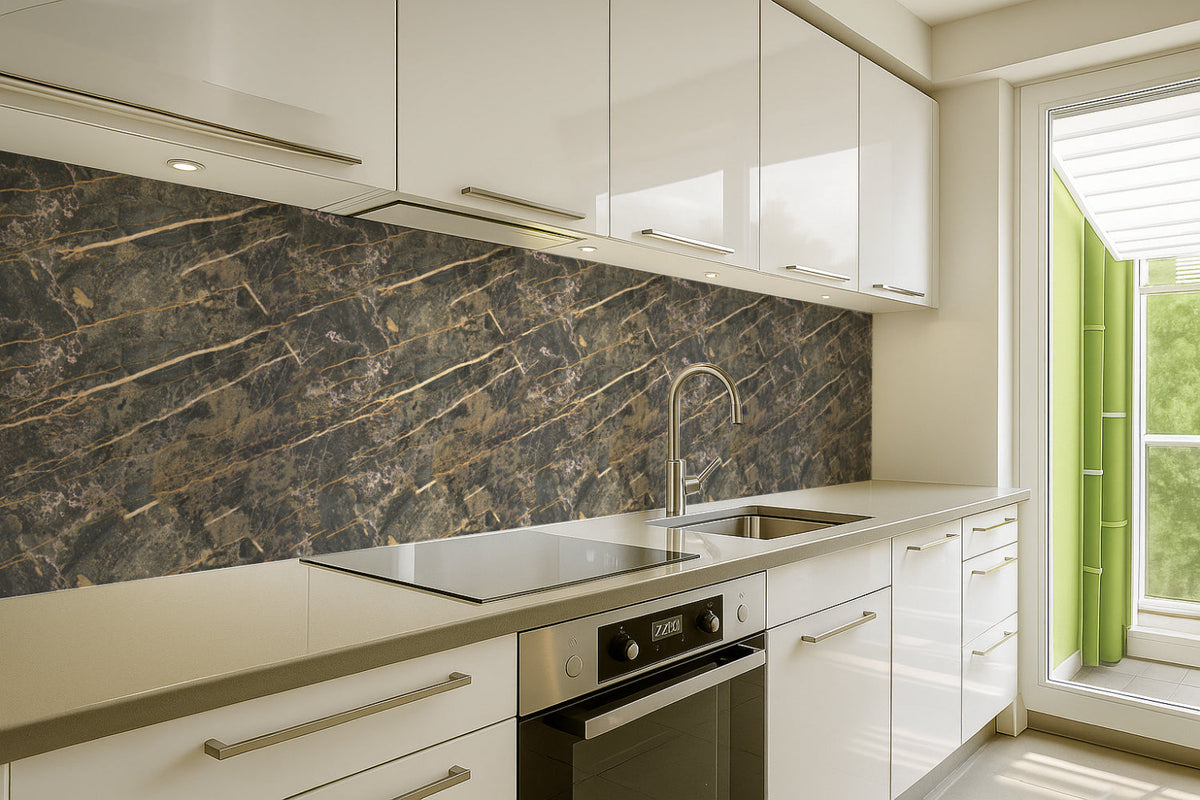 Küchenrückwand Marmoroptik