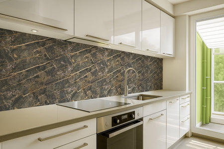 Küchenrückwand Marmoroptik