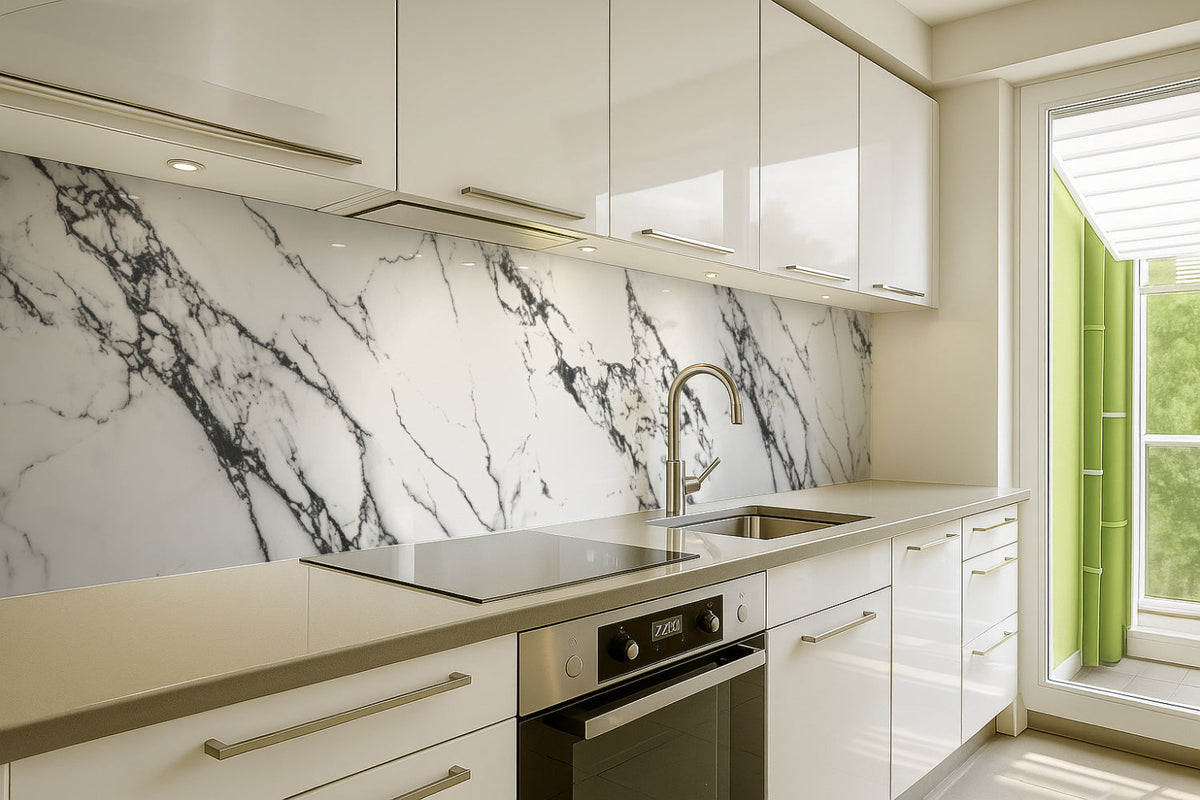 Küchenrückwand Marmoroptik