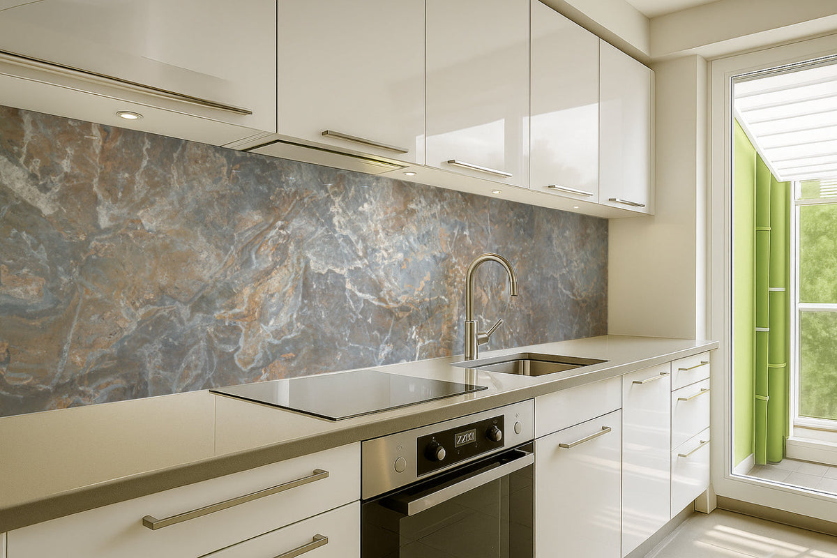 Küchenrückwand Marmoroptik