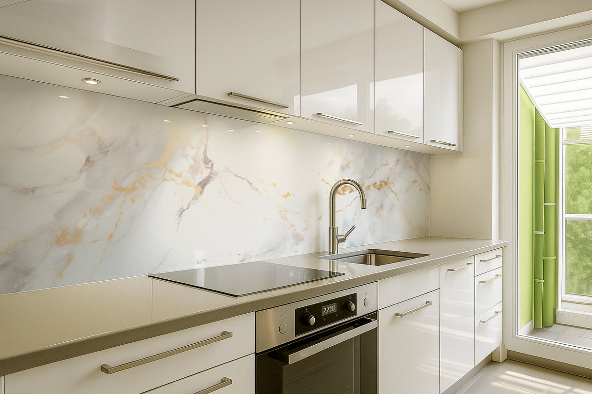 Küchenrückwand Marmoroptik