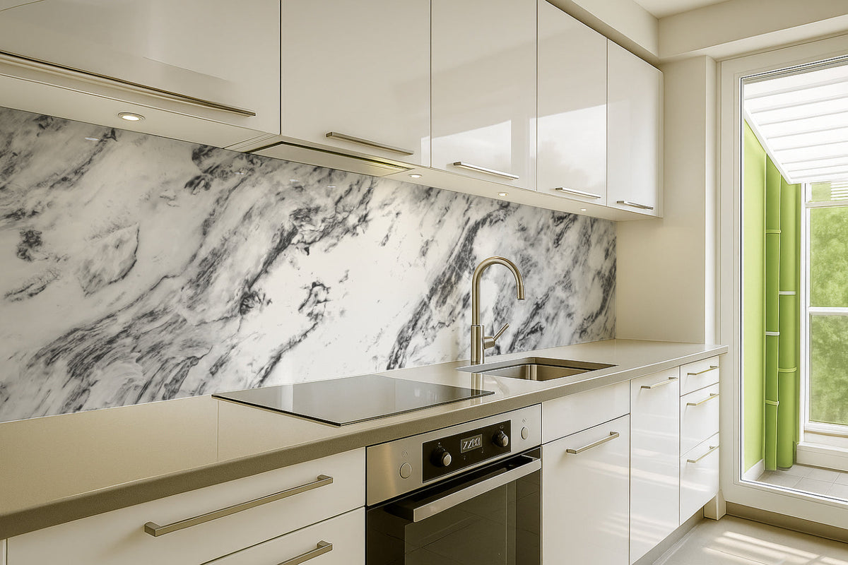 Küchenrückwand Marmoroptik