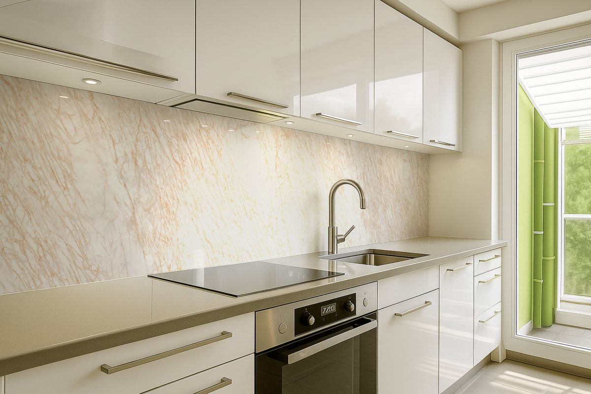 Küchenrückwand Marmoroptik