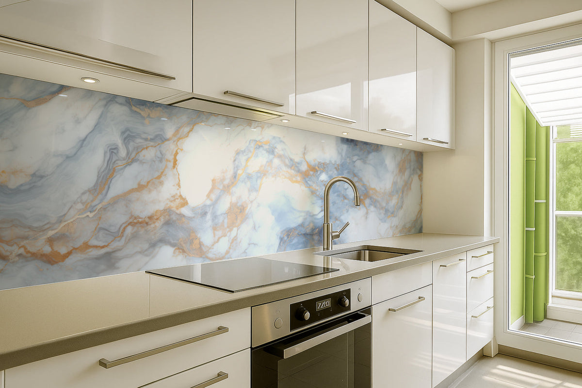 Küchenrückwand Marmoroptik