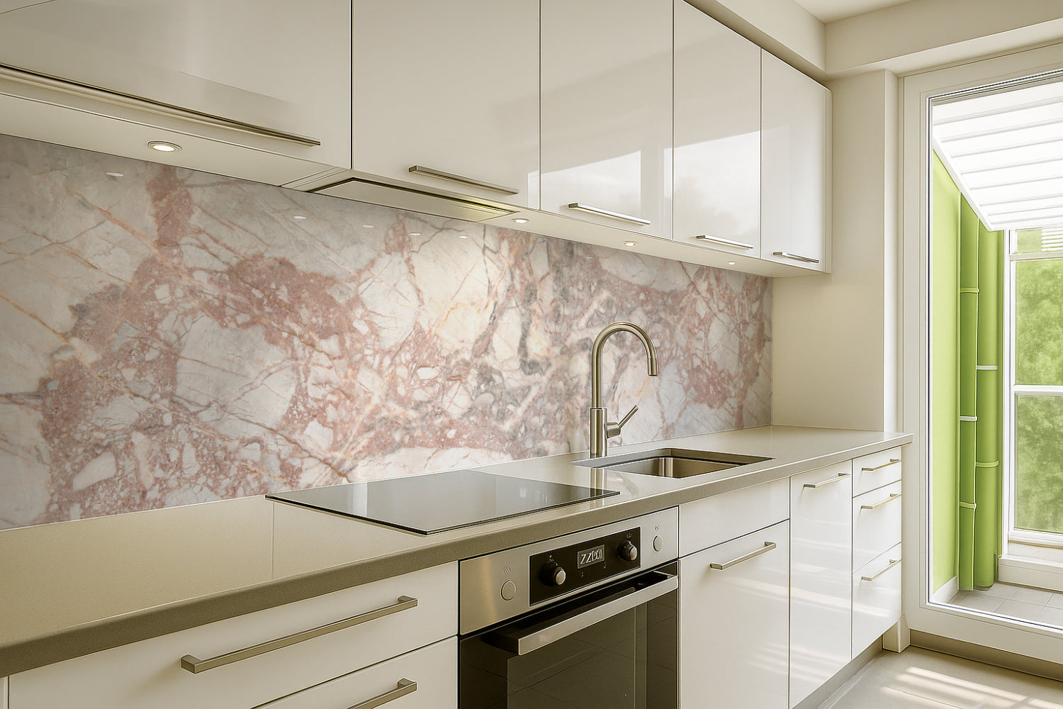 Küchenrückwand Marmoroptik