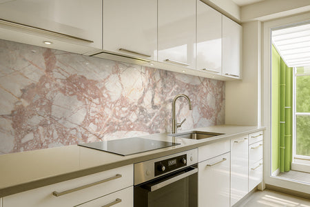 Küchenrückwand Marmoroptik