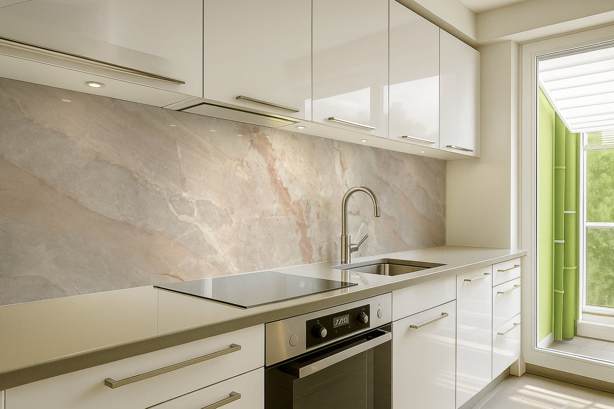 Küchenrückwand Marmoroptik