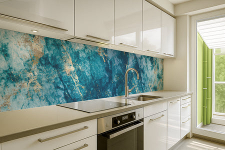 Küchenrückwand Marmoroptik