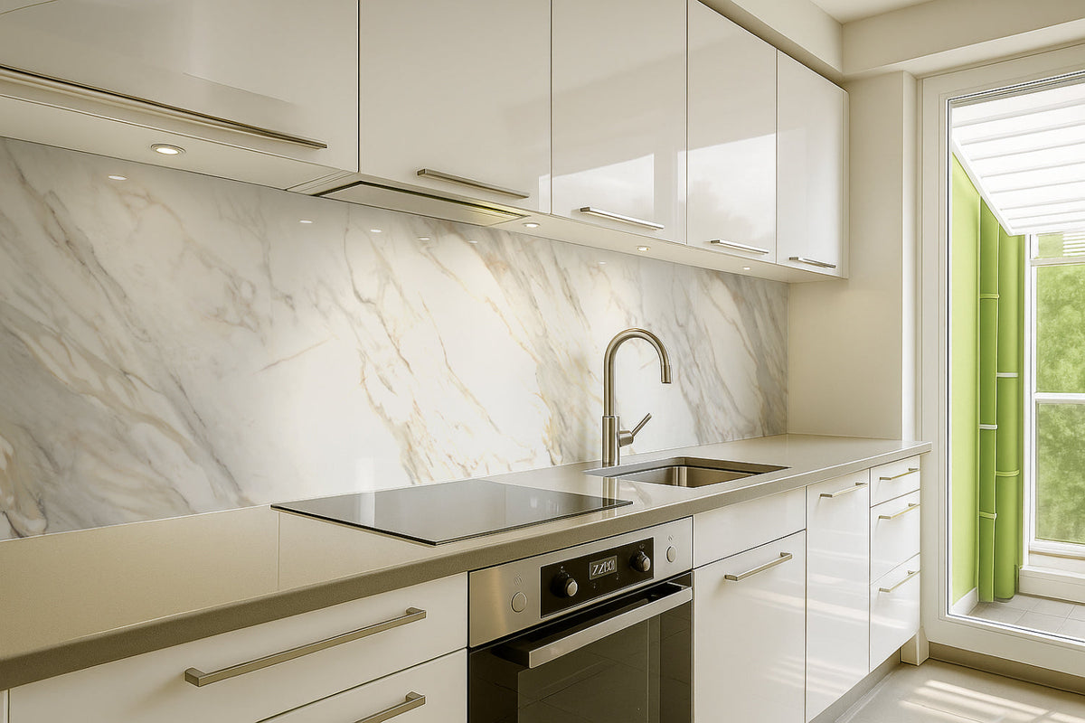 Küchenrückwand Marmoroptik