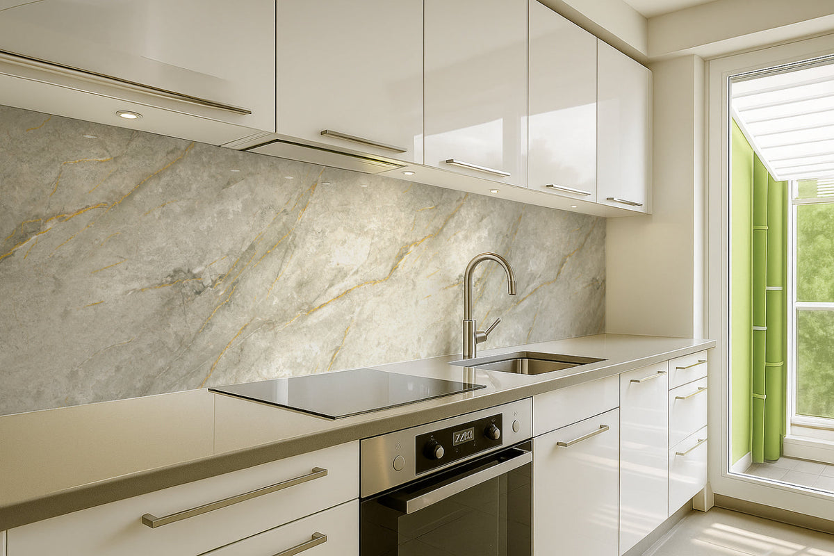 Küchenrückwand Marmoroptik