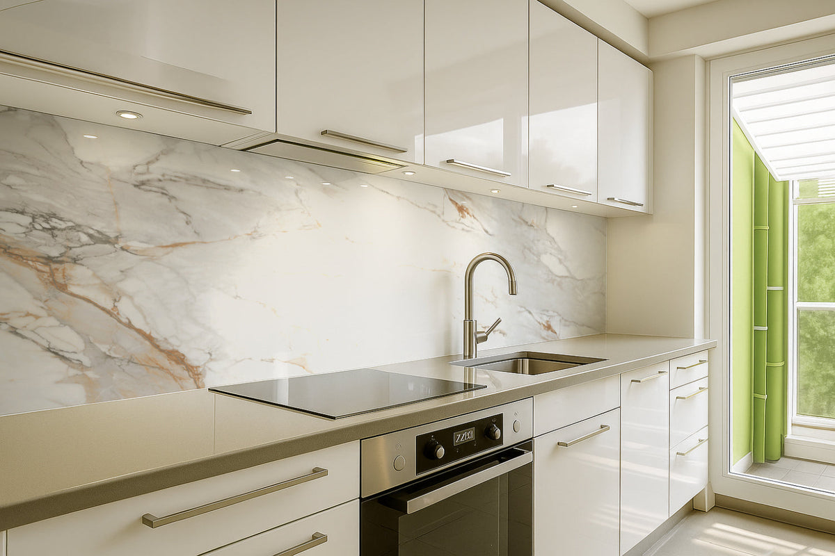 Küchenrückwand Marmoroptik