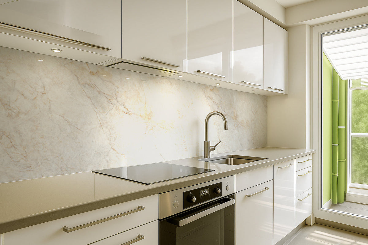 Küchenrückwand Marmoroptik