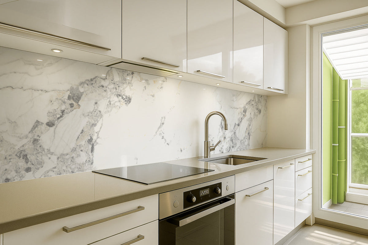 Küchenrückwand Marmoroptik