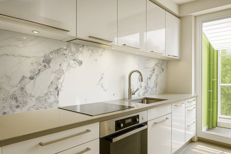 Küchenrückwand Marmoroptik