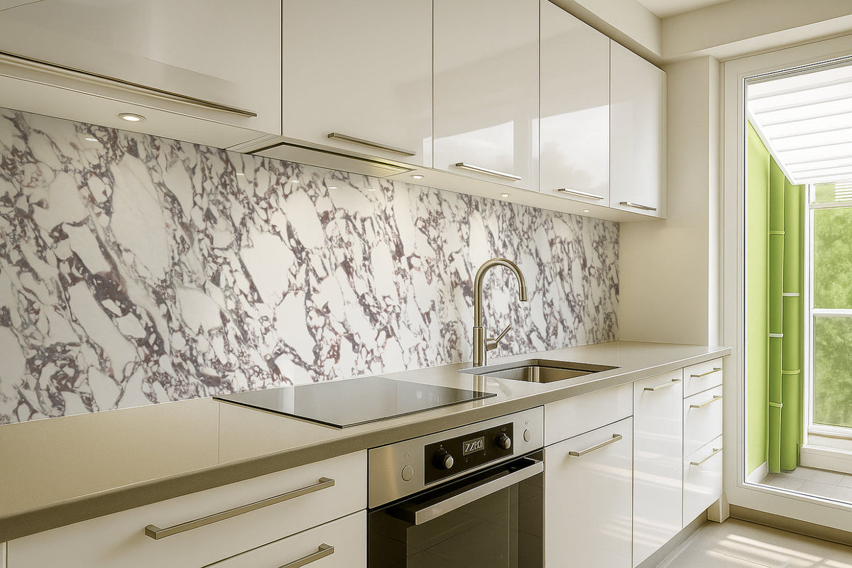 Küchenrückwand Marmoroptik