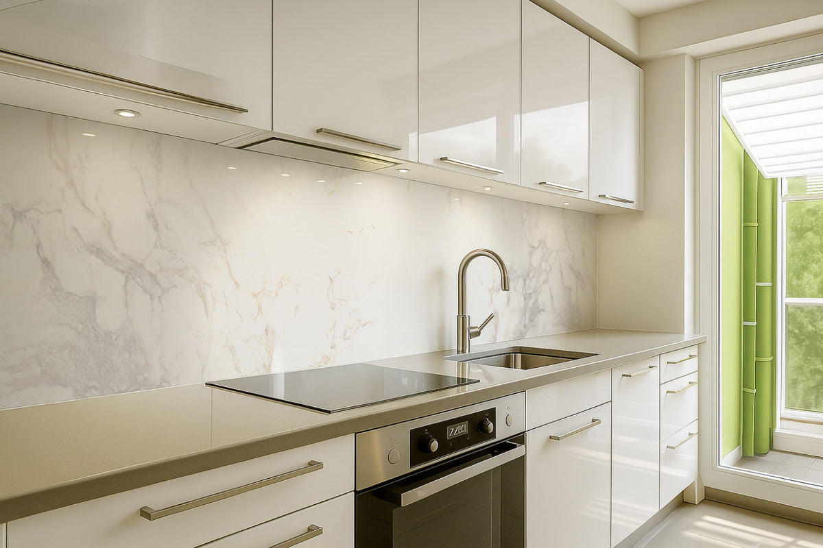 Küchenrückwand Marmoroptik